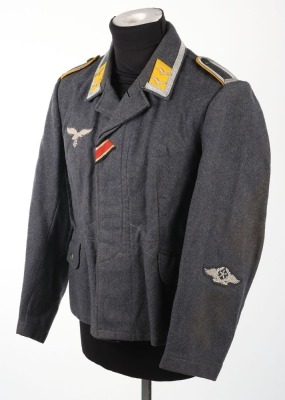 WW2 German Luftwaffe Flight Section NCO's Flieger Blouse Tunic - 6