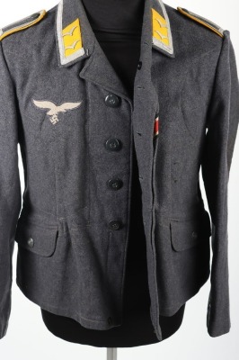 WW2 German Luftwaffe Flight Section NCO's Flieger Blouse Tunic - 15