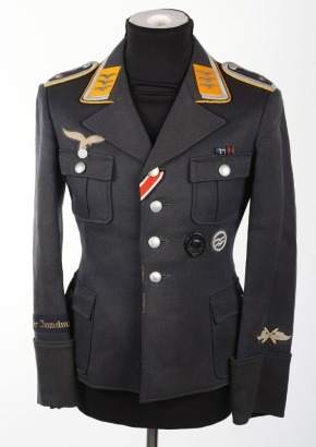 WW2 German Luftwaffe NCO's Four Pocket Service Dress Tunic