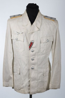 Luftwaffe Flight Section Officers Summer Pattern Tunic - 2