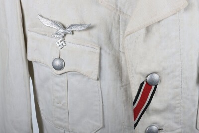 Luftwaffe Flight Section Officers Summer Pattern Tunic - 7