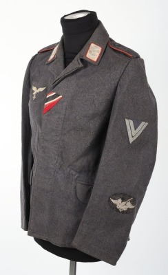 WW2 German Luftwaffe General Goring Artillery Regiment Other Ranks Flieger Blouse - 3