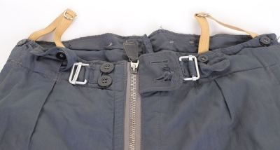 WW2 Luftwaffe Electrically Heated Flying Trousers 'Kanalhose' - 4