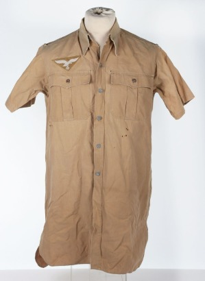 WW2 German Luftwaffe Tropical Shirt