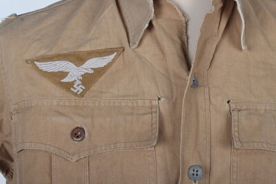 WW2 German Luftwaffe Tropical Shirt - 2