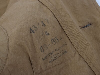 WW2 German Luftwaffe Tropical Four Pocket Tunic - 9