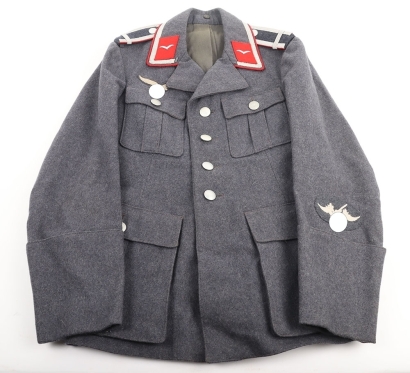 WW2 German Luftwaffe Flak NCO 4 Pocket Tunic