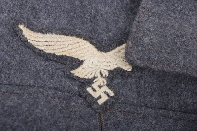 WW2 German Luftwaffe Flak NCO 4 Pocket Tunic - 5