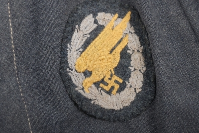 WW2 German Luftwaffe Paratroopers (Fallschirmjager) Obergefreiter Fliegerbluse - 10