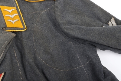 WW2 German Luftwaffe Paratroopers (Fallschirmjager) Obergefreiter Fliegerbluse - 16