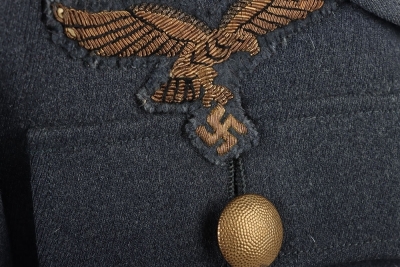 WW2 German Luftwaffe Generalleutnant Tunic with German Cross in Gold - 15