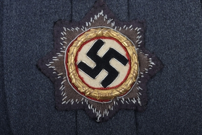 WW2 German Luftwaffe Generalleutnant Tunic with German Cross in Gold - 25