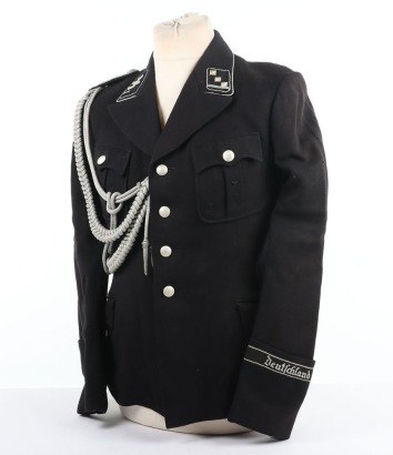 Third Reich Allgemeine-SS Officer&rsquo;s Service Tunic of SS Regiment Deutschland