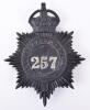 Metropolitan Police Helmet Plate &rsquo;L &rsquo; Division Lambeth Kings crown