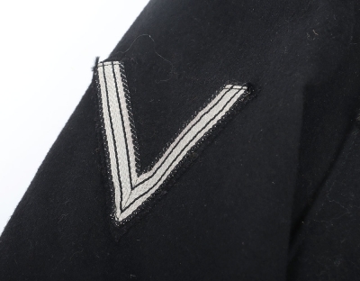 Third Reich Allgemeine-SS Black Wool NCO Service Tunic of SS-Regiment Th&uuml;ringen - 6