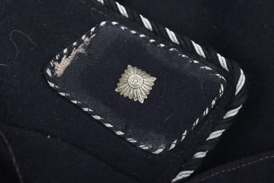 Third Reich Allgemeine-SS Black Wool NCO Service Tunic of SS-Regiment Th&uuml;ringen - 13