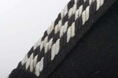Third Reich Allgemeine-SS Black Wool NCO Service Tunic of SS-Regiment Th&uuml;ringen - 17