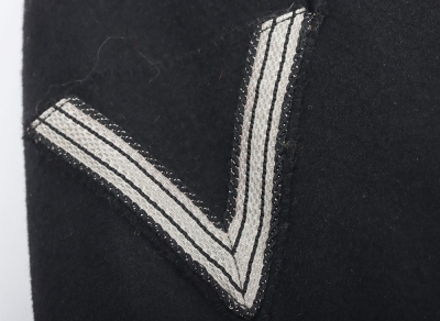 Third Reich Allgemeine-SS Black Wool NCO Service Tunic of SS-Regiment Th&uuml;ringen - 18