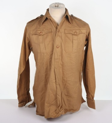 Third Reich Hitler Youth (Hitlerjugend) Brown Service Shirt