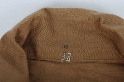 Third Reich Hitler Youth (Hitlerjugend) Brown Service Shirt - 7