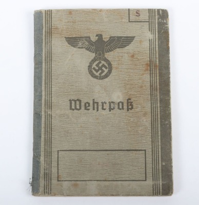 WW2 German Wehrpass of Leutnant Josef Schwan - 3