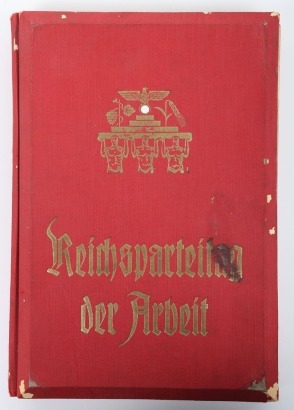Third Reich Book - Raumbild-Zeitgeschichte Band 4 &ldquo;Reichsparteitag der Arbeit&rdquo; 1937.