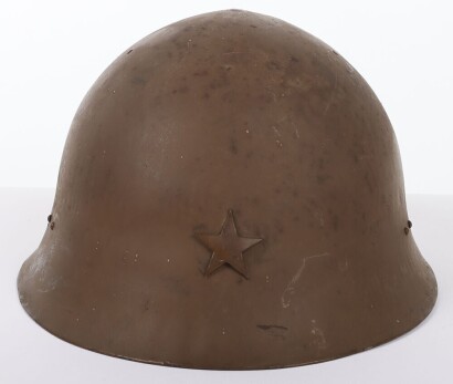 WW2 Japanese Type 90 Steel Combat helmet.