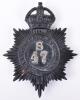 Sergeants Metropolitan Police Helmet Plate &rsquo;S&rsquo; Division Hampstead Kings crown