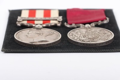 Indian Mutiny and Long Service Good Conduct Medal Pair to the 2nd Dragoon Guards - 5