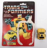 Vintage Hasbro Transformers G1 Autobot Hubcap carded figure