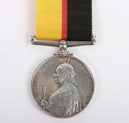 Rare and Regimentally Important Queen&rsquo;s Sudan Medal to a Piper in the Seaforth Highlanders