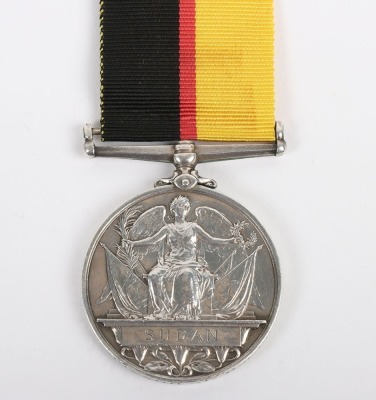 Rare and Regimentally Important Queen&rsquo;s Sudan Medal to a Piper in the Seaforth Highlanders - 3