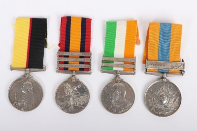 An interesting &lsquo;African Service&rsquo; group of 4 medals to a recipient in the Northumberland Fusiliers who was taken prisoner of war during the disastrous action at Stormberg on 10th December 1899 when the 2nd Battalion suffered neatly 400 casualties.