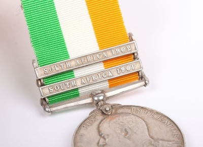 An interesting &lsquo;African Service&rsquo; group of 4 medals to a recipient in the Northumberland Fusiliers who was taken prisoner of war during the disastrous action at Stormberg on 10th December 1899 when the 2nd Battalion suffered neatly 400 casualties. - 4