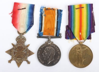 Rare Great War 1914-15 Star Trio of Medals to the Indian Army for service in East Africa