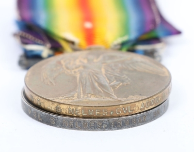Rare Great War 1914-15 Star Trio of Medals to the Indian Army for service in East Africa - 5