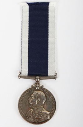 Royal Navy Long Service and Good Conduct Medal to a Leading Cook on HMS Victory
