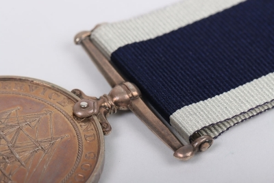 Royal Navy Long Service and Good Conduct Medal to a Leading Cook on HMS Victory - 4