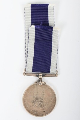 Royal Navy Long Service and Good Conduct Medal to a Blacksmith, HMS Pembroke - 2