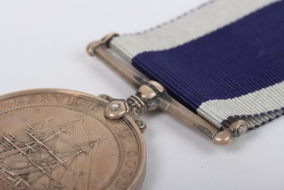 Royal Navy Long Service and Good Conduct Medal to a Blacksmith, HMS Pembroke - 4