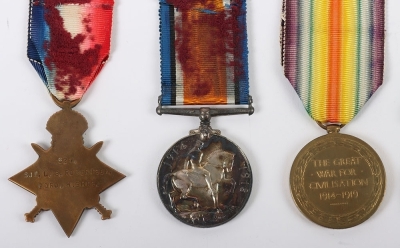 The outstanding and poignant Great War medal grouping to 3 brothers of the Robertson family from Aberdeen, two of whom died of wounds with 1 having previously been awarded the Military Cross being called the &ldquo;Fighting Parson&rdquo; by his local newspaper. - 10