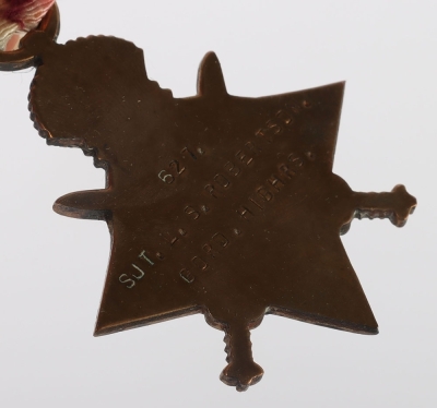 The outstanding and poignant Great War medal grouping to 3 brothers of the Robertson family from Aberdeen, two of whom died of wounds with 1 having previously been awarded the Military Cross being called the &ldquo;Fighting Parson&rdquo; by his local newspaper. - 12