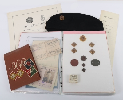 A Well-Documented Second World War Group of 6 Medals to an Officer in the Royal Army Service Corps who Having Served in Africa, Italy and Northwest Europe, was Invalided out of the Service Due to Shell Shock - 3