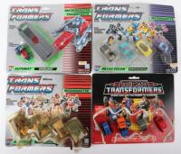 Vintage Hasbro Transformers G1 Micromasters carded figures
