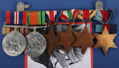 A Well-Documented Second World War Group of 6 Medals to an Officer in the Royal Army Service Corps who Having Served in Africa, Italy and Northwest Europe, was Invalided out of the Service Due to Shell Shock - 13