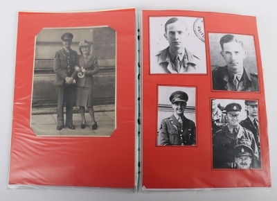 A Well-Documented Second World War Group of 6 Medals to an Officer in the Royal Army Service Corps who Having Served in Africa, Italy and Northwest Europe, was Invalided out of the Service Due to Shell Shock - 14