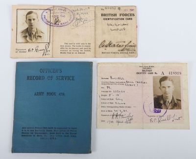 A Well-Documented Second World War Group of 6 Medals to an Officer in the Royal Army Service Corps who Having Served in Africa, Italy and Northwest Europe, was Invalided out of the Service Due to Shell Shock - 15