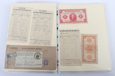 A Well-Documented Second World War Group of 6 Medals to an Officer in the Royal Army Service Corps who Having Served in Africa, Italy and Northwest Europe, was Invalided out of the Service Due to Shell Shock - 24