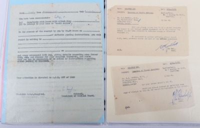 A Well-Documented Second World War Group of 6 Medals to an Officer in the Royal Army Service Corps who Having Served in Africa, Italy and Northwest Europe, was Invalided out of the Service Due to Shell Shock - 27