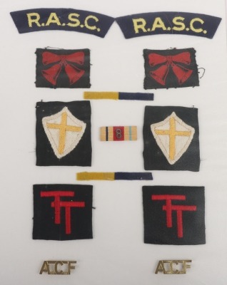 A Well-Documented Second World War Group of 6 Medals to an Officer in the Royal Army Service Corps who Having Served in Africa, Italy and Northwest Europe, was Invalided out of the Service Due to Shell Shock - 28